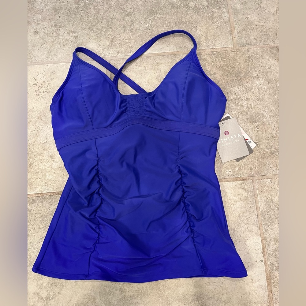 Altheta Smocked Tankini- new with tags!